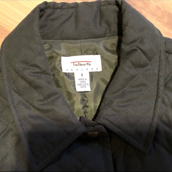 ⭐️WORN ONCE! Hunter green Talbots petites vest. - Picture 4 of 7